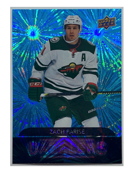 Zach Parise 2020-21 Upper Deck Series 2 Dazzlers Blue #DZ-73