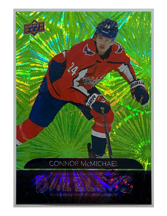 Connor McMichael 2020-21 Upper Deck Series 2 Dazzlers Green #DZ-99