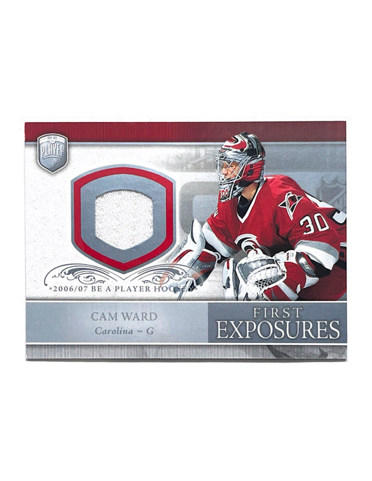 Cam Ward 2006-07 Upper Deck Be A Player First Exposures Jersey #FE-CW