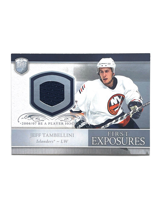 Jeff Tambellini 2006-07 Upper Deck Be A Player First Exposures Jersey #FE-JT