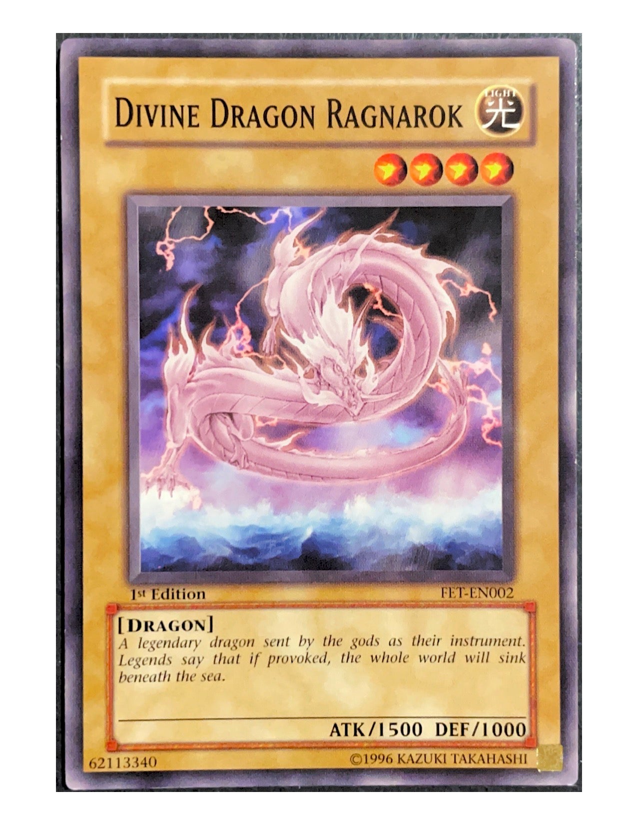 Divine Dragon Ragnarok FET-EN002 Common - 1st Edition