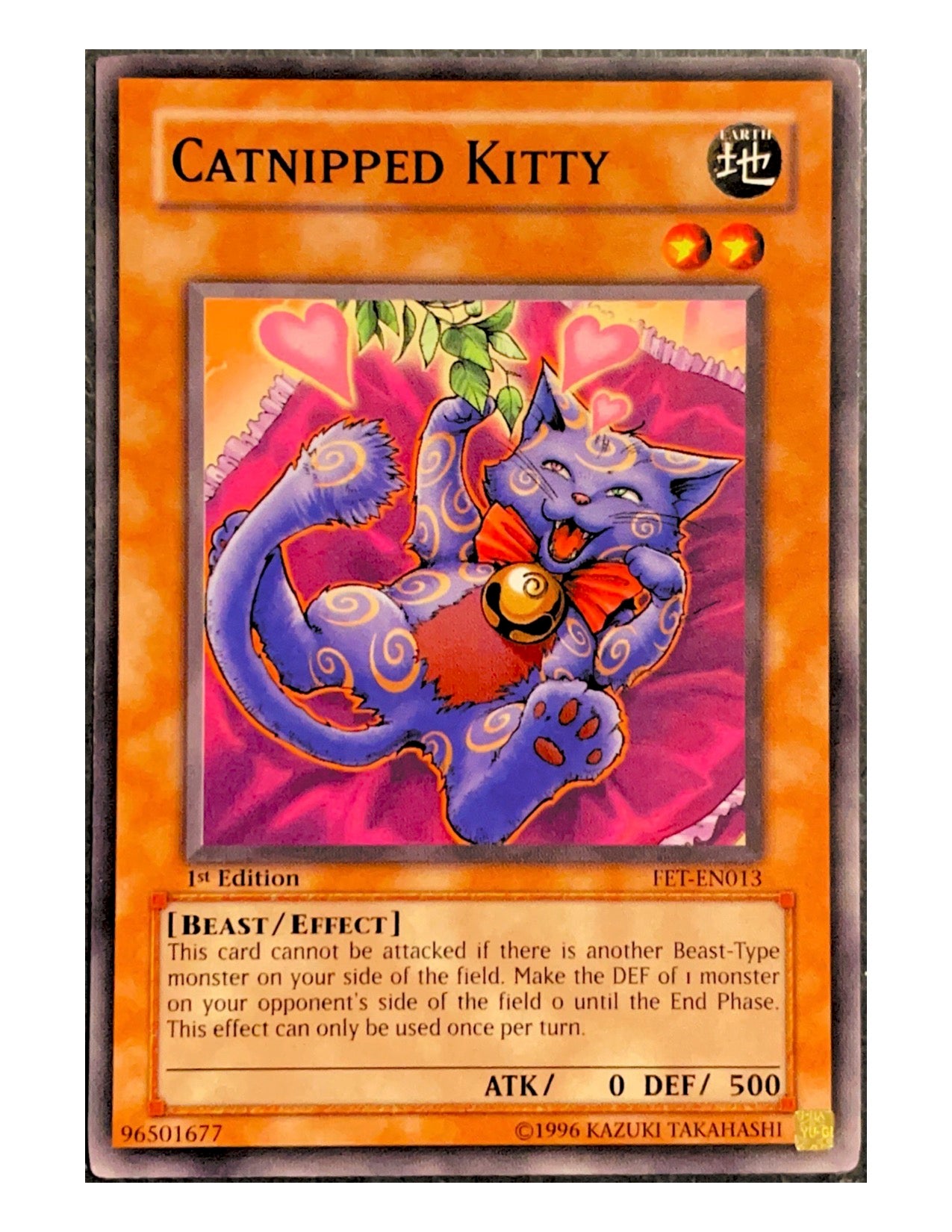 Catnipped Kitty FET-EN013 Common - 1st Edition
