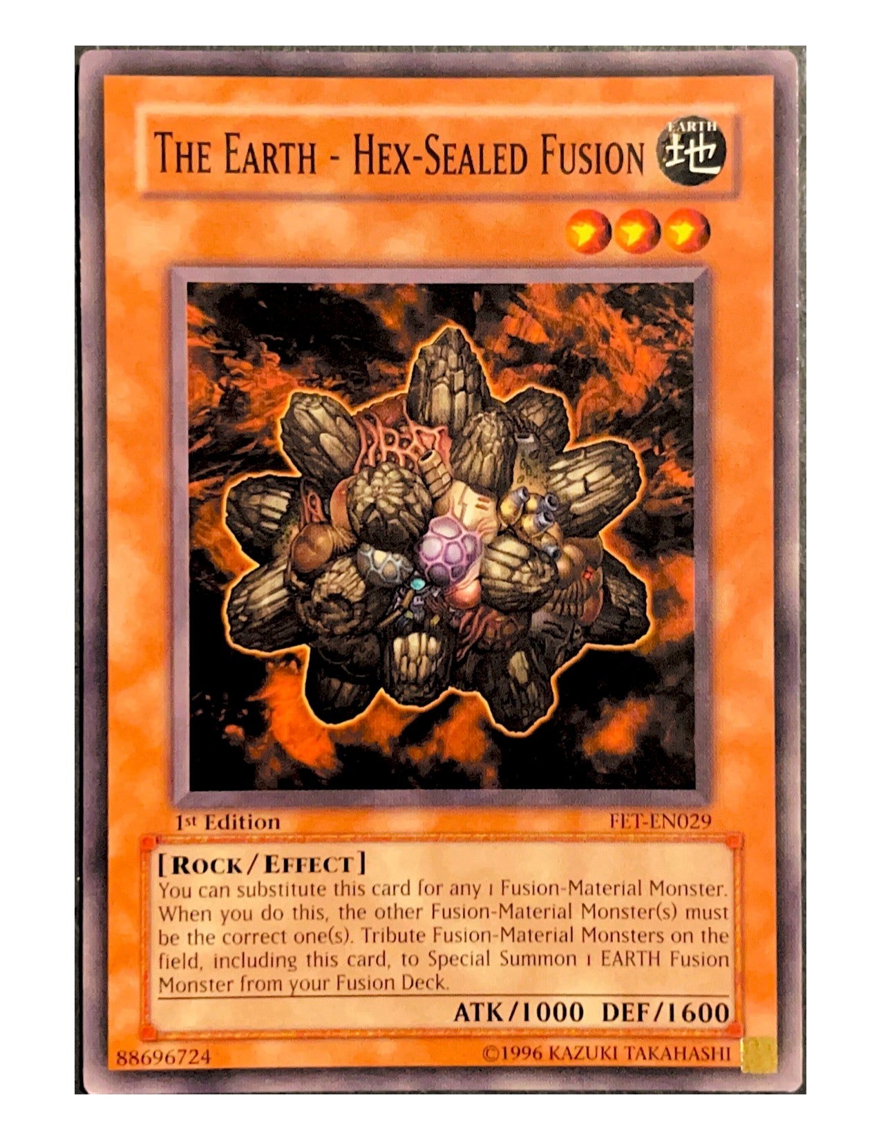 The Earth - Hex-Sealed Fusion FET-EN029 Common - 1st Edition