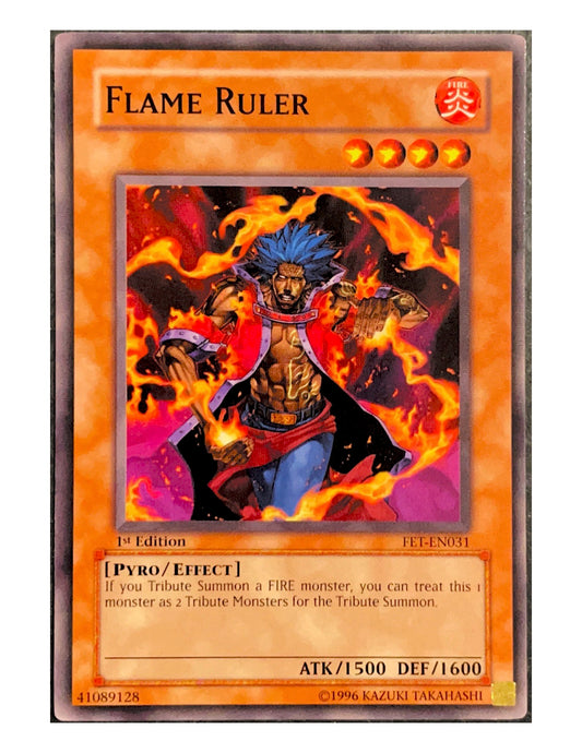 Flame Ruler FET-EN031 Common - 1st Edition
