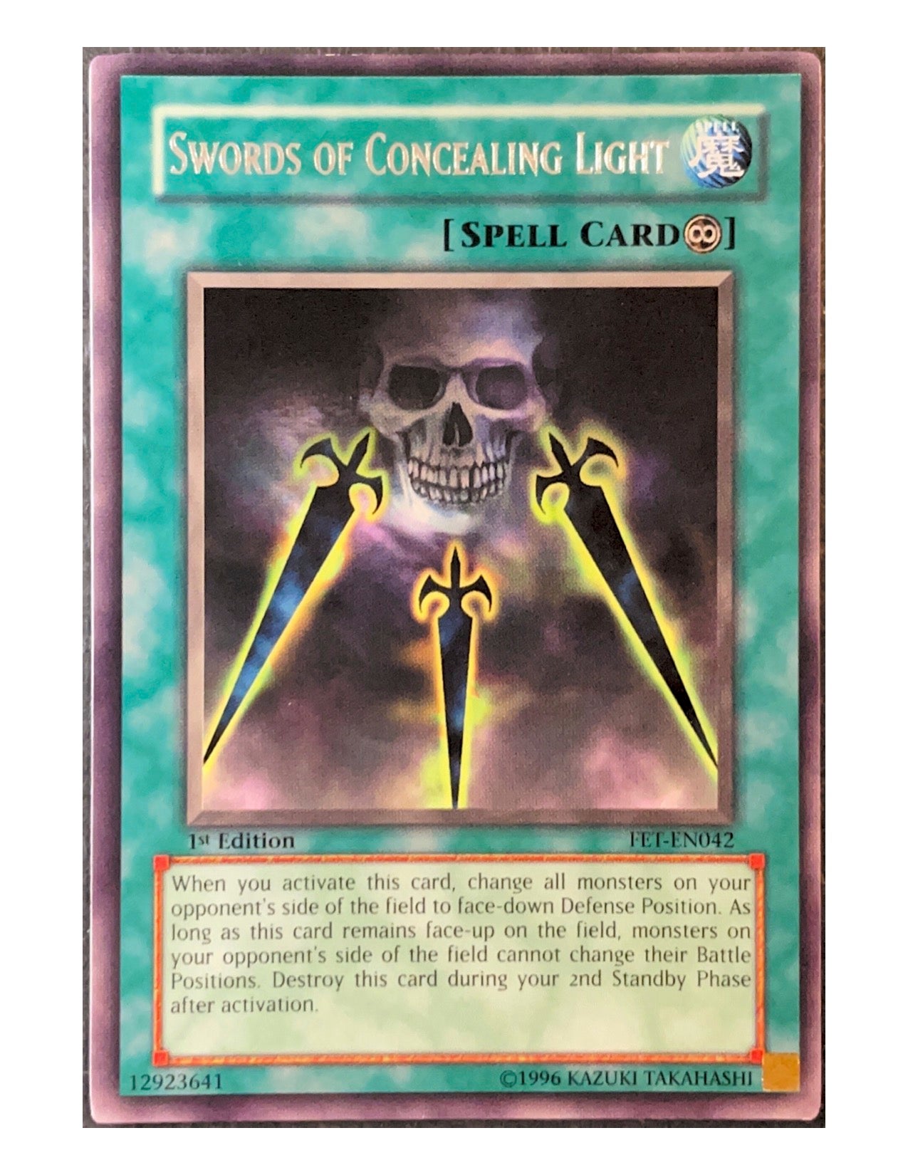 Swords Of Concealing Light FET-EN042 Rare - 1st Edition