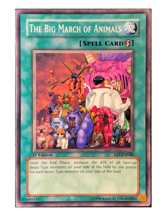 The Big March Of Animals FET-EN048 Common - 1st Edition