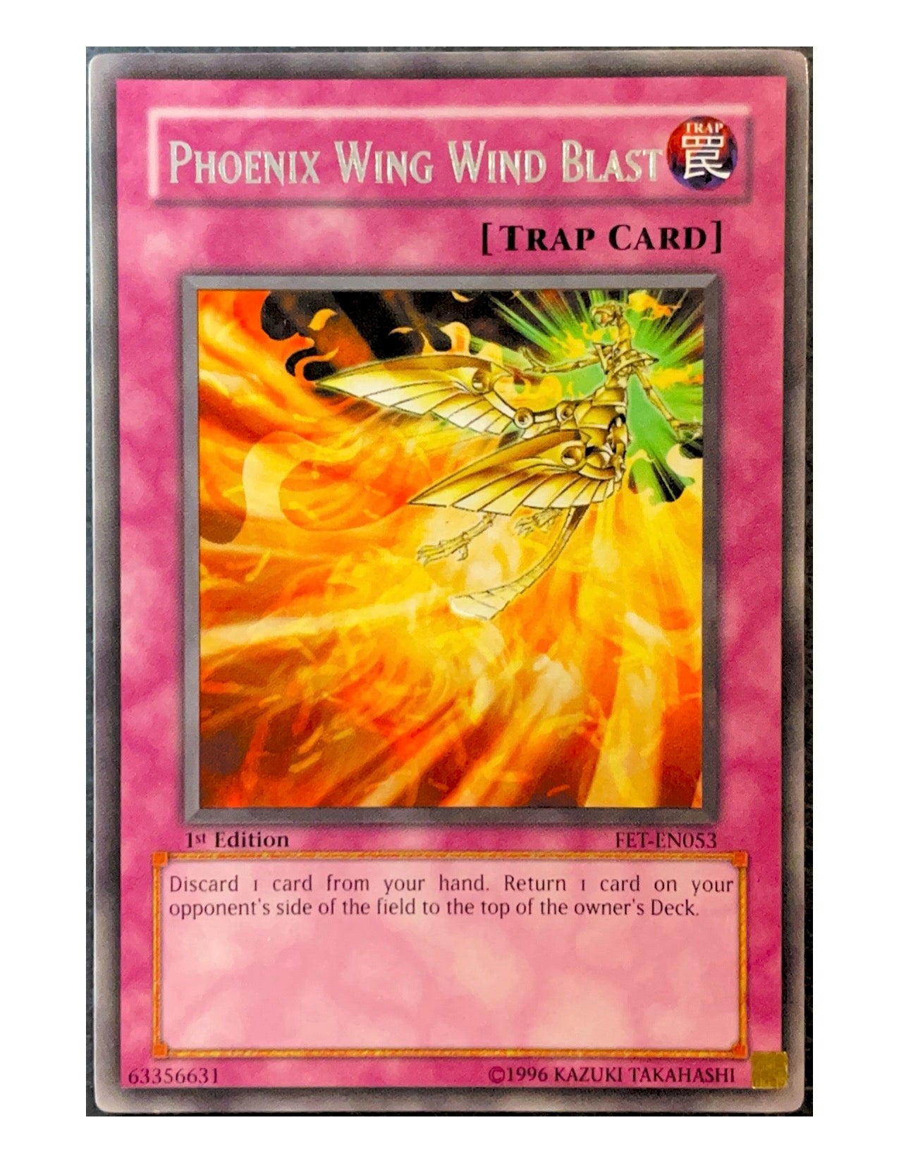 Phoenix Wing Wind Blast FET-EN053 Rare - 1st Edition
