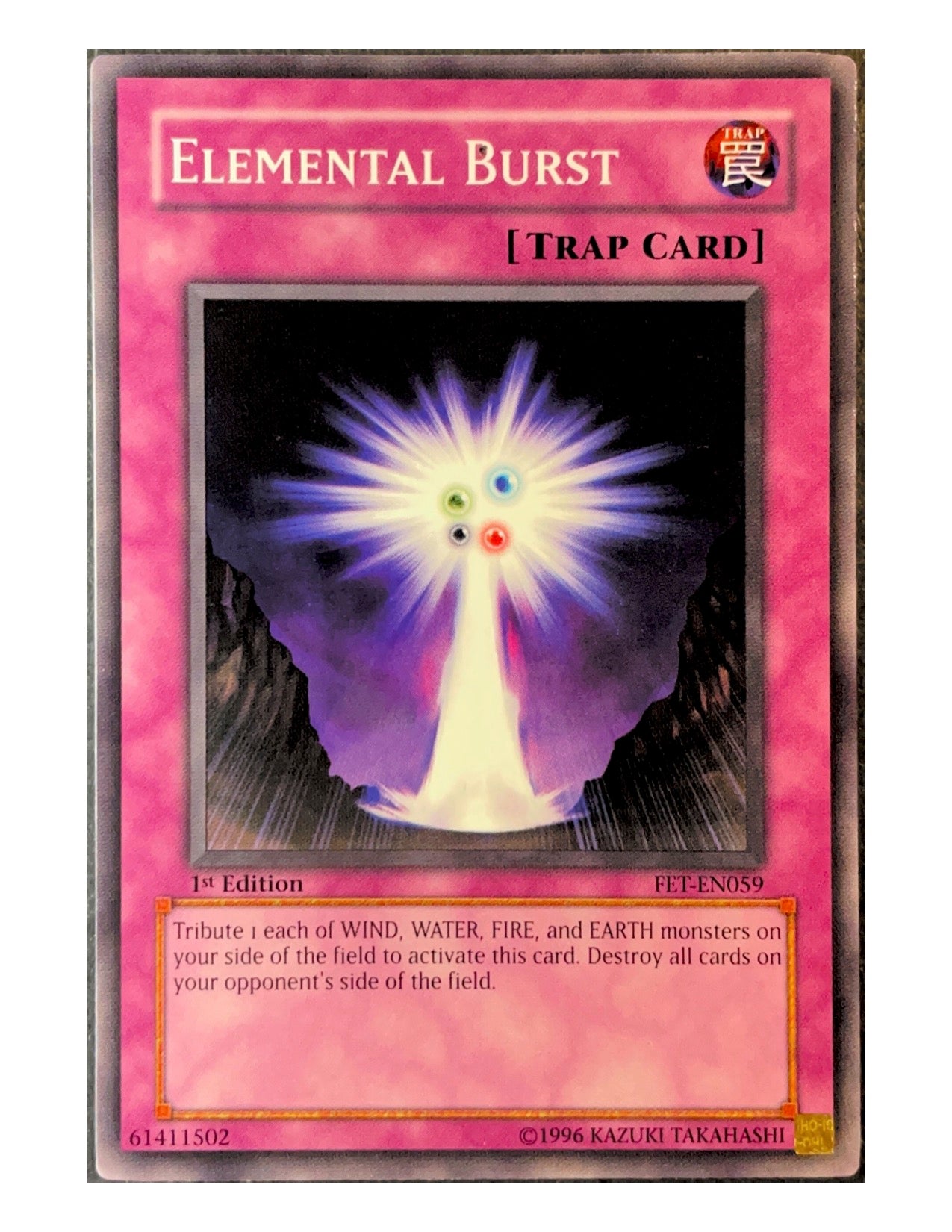 Elemental Burst FET-EN059 Common - 1st Edition