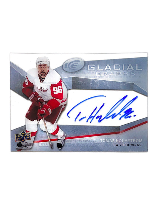 Thomas Holmstrom 2008-09 Upper Deck Ice Glacial Graphs #GG-TH