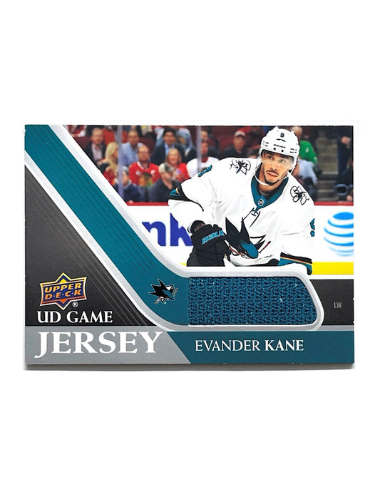 Evander Kane 2020-21 Upper Deck Series 1 UD Game Jersey #GJ-EK
