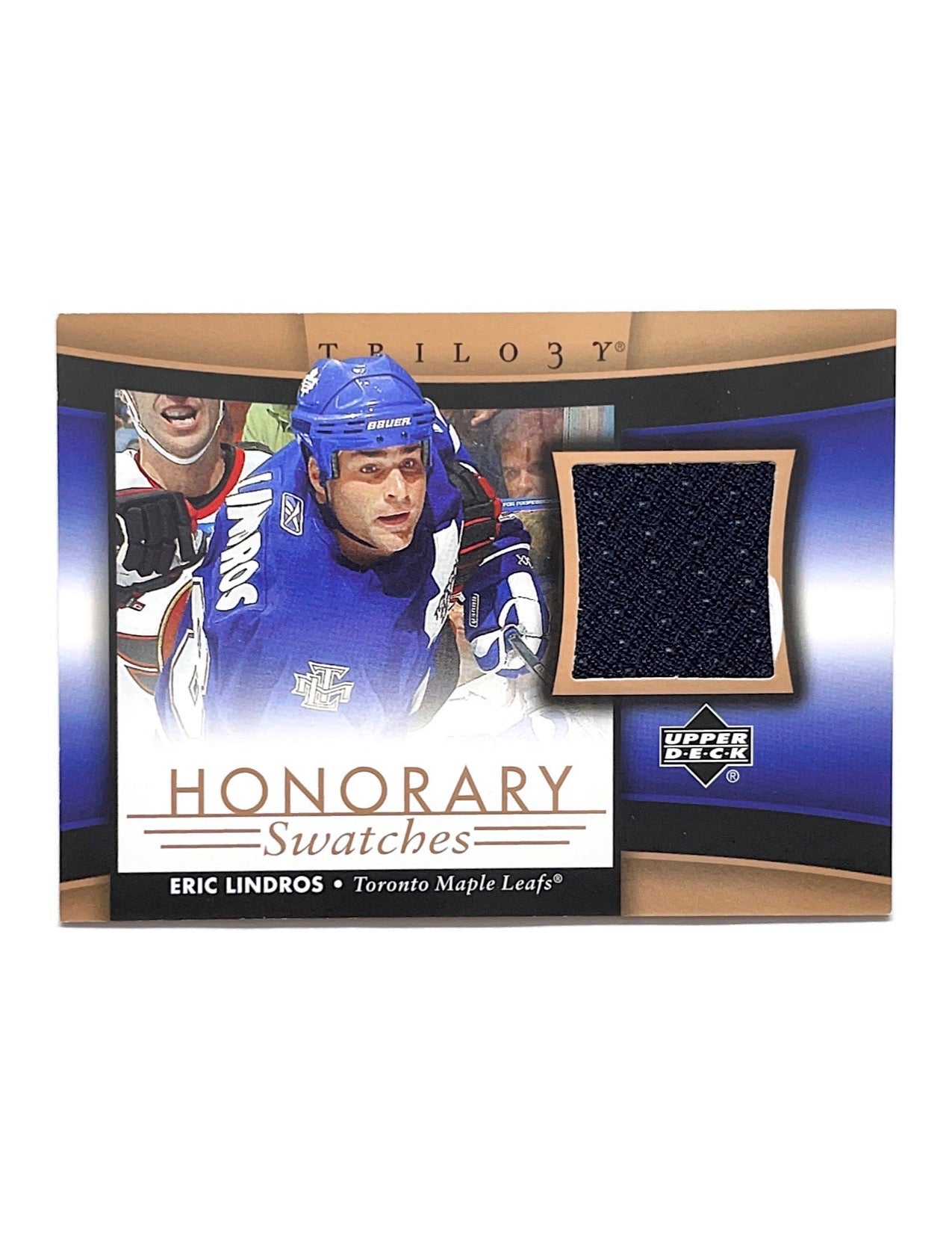 Eric Lindros 2005-06 Upper Deck Trilogy Honorary Swatches #HS-EL