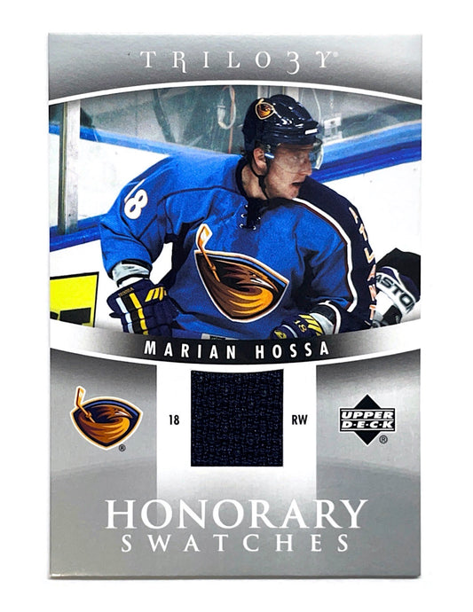 Marian Hossa 2006-07 Upper Deck Trilogy Honorary Swatches Jersey #HS-HO