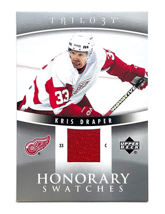 Kris Draper 2006-07 Upper Deck Trilogy Honorary Swatches Jersey #HS-KD