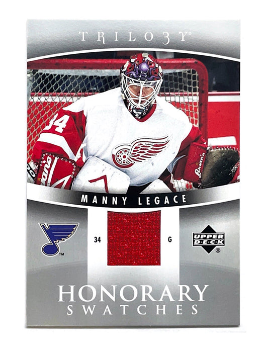Manny Legace 2006-07 Upper Deck Trilogy Honorary Swatches Jersey #HS-LE