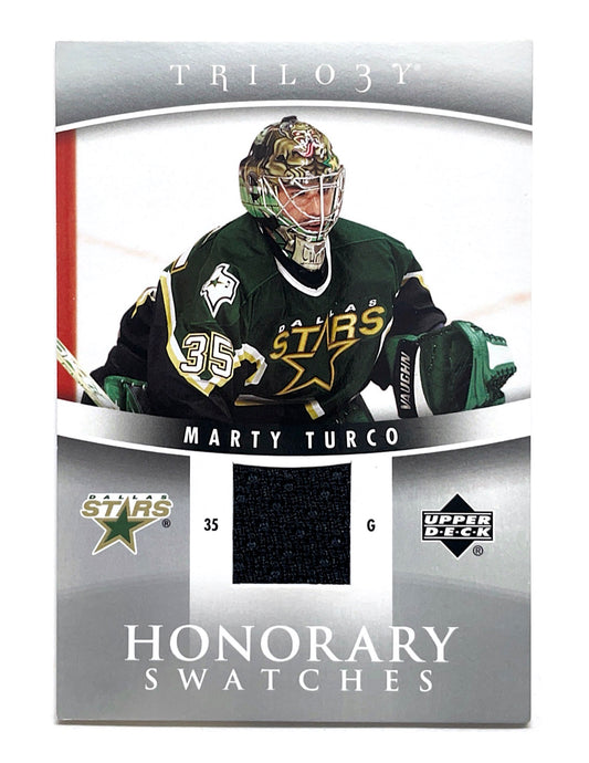 Marty Turco 2006-07 Upper Deck Trilogy Honorary Swatches Jersey #HS-MT