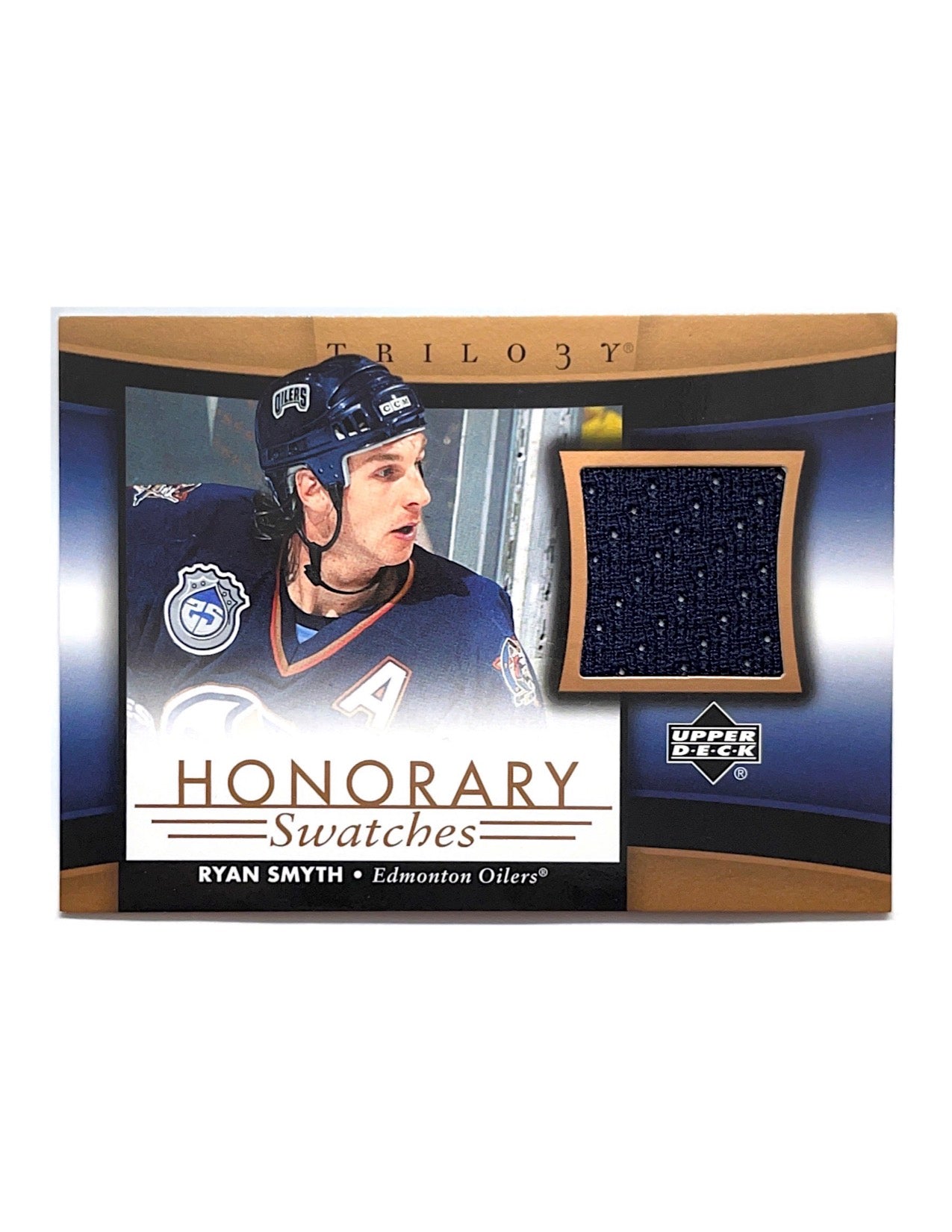 Ryan Smyth 2005-06 Upper Deck Trilogy Honorary Swatches #HS-RS