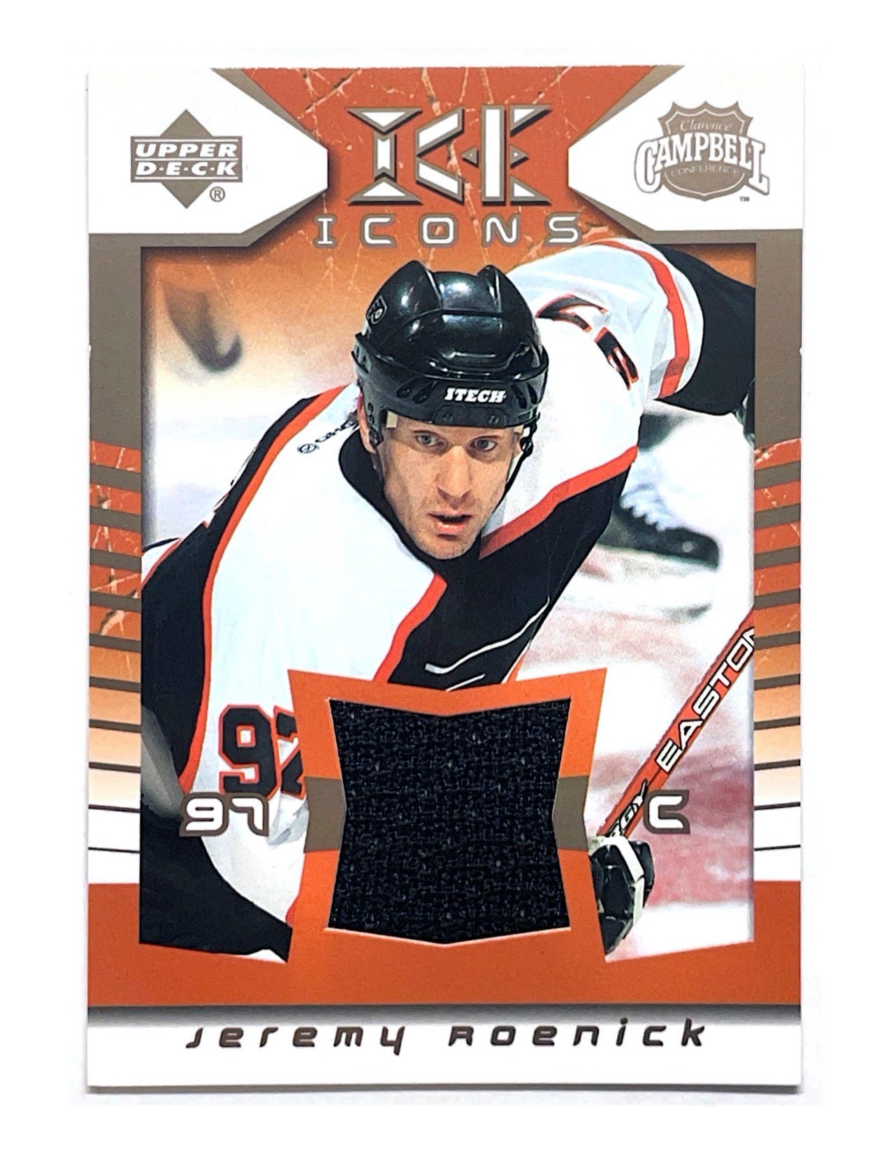 Jeremy Roenick 2003-04 Upper Deck Ice Icons Jersey #I-JR