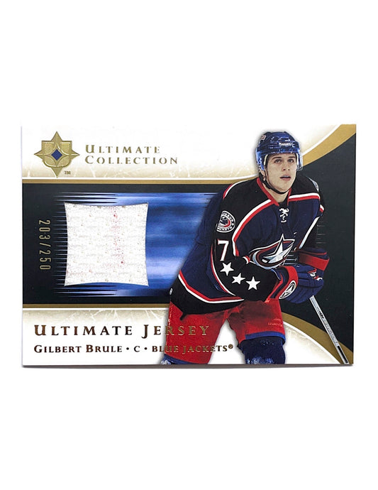 Gilbert Brule 2005-06 Upper Deck Ultimate Collection Ultimate Jersey #J-GB - 203/250