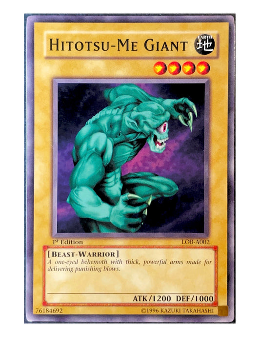 Hitotsu Me Giant LOB-A002 Common - 1st Edition