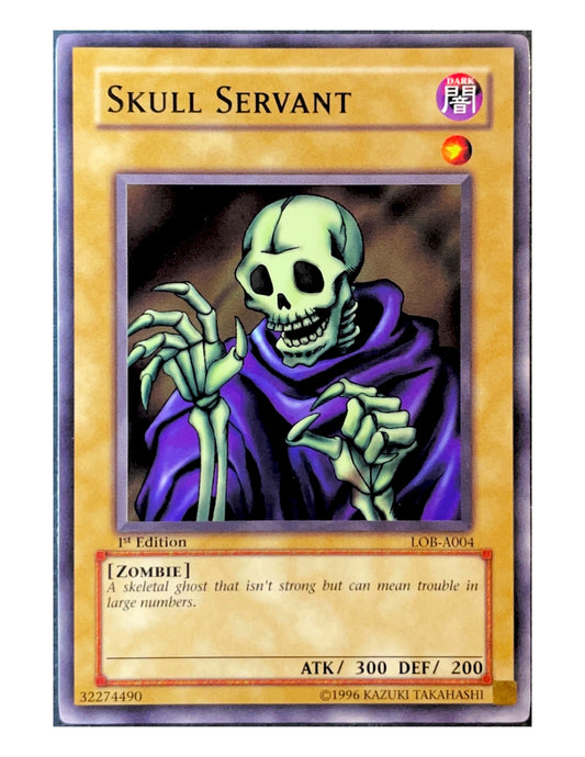 Skull Servant LOB-A004 Common - 1st Edition