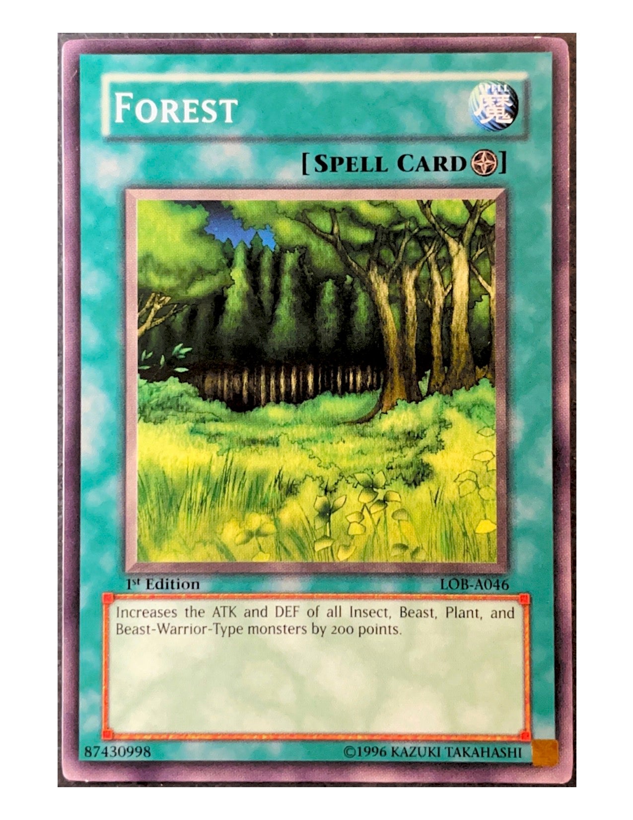 Forest LOB-A046 Common - 1st Edition
