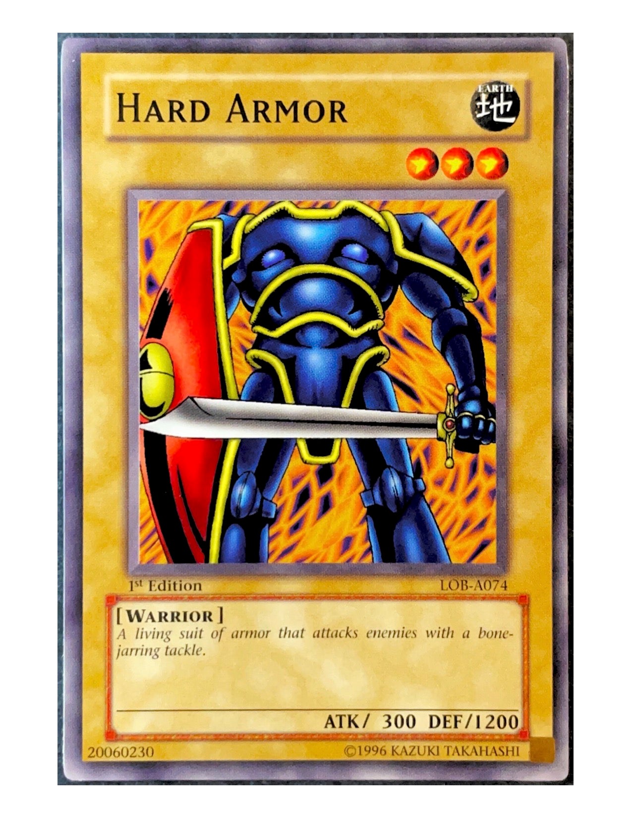 Hard Armor LOB-A074 Common - 1st Edition