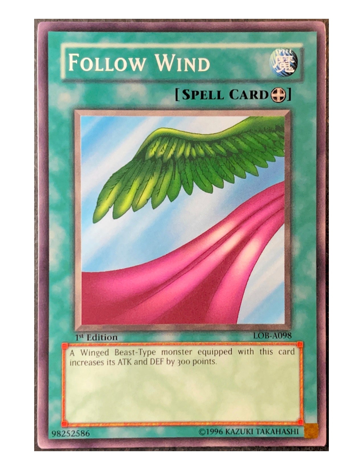 Follow Wind LOB-A098 Common - 1st Edition