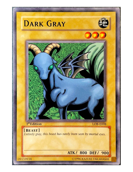 Dark Gray LOB-E008 Common - 1st Edition