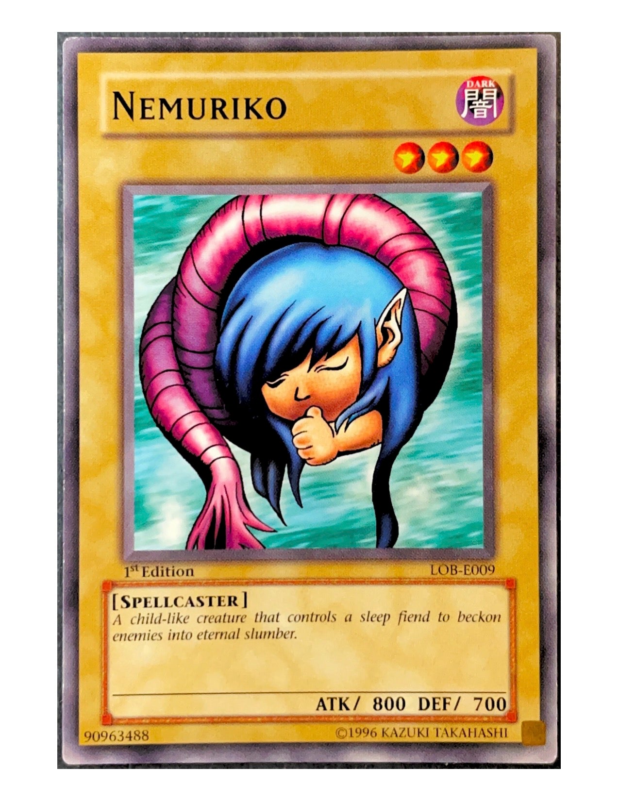 Nemuriko LOB-E009 Common - 1st Edition