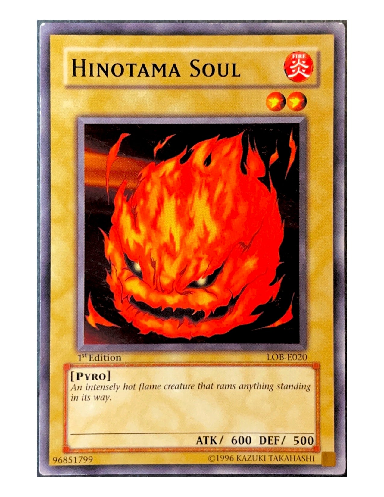 Hinotama Soul LOB-E020 Common - 1st Edition