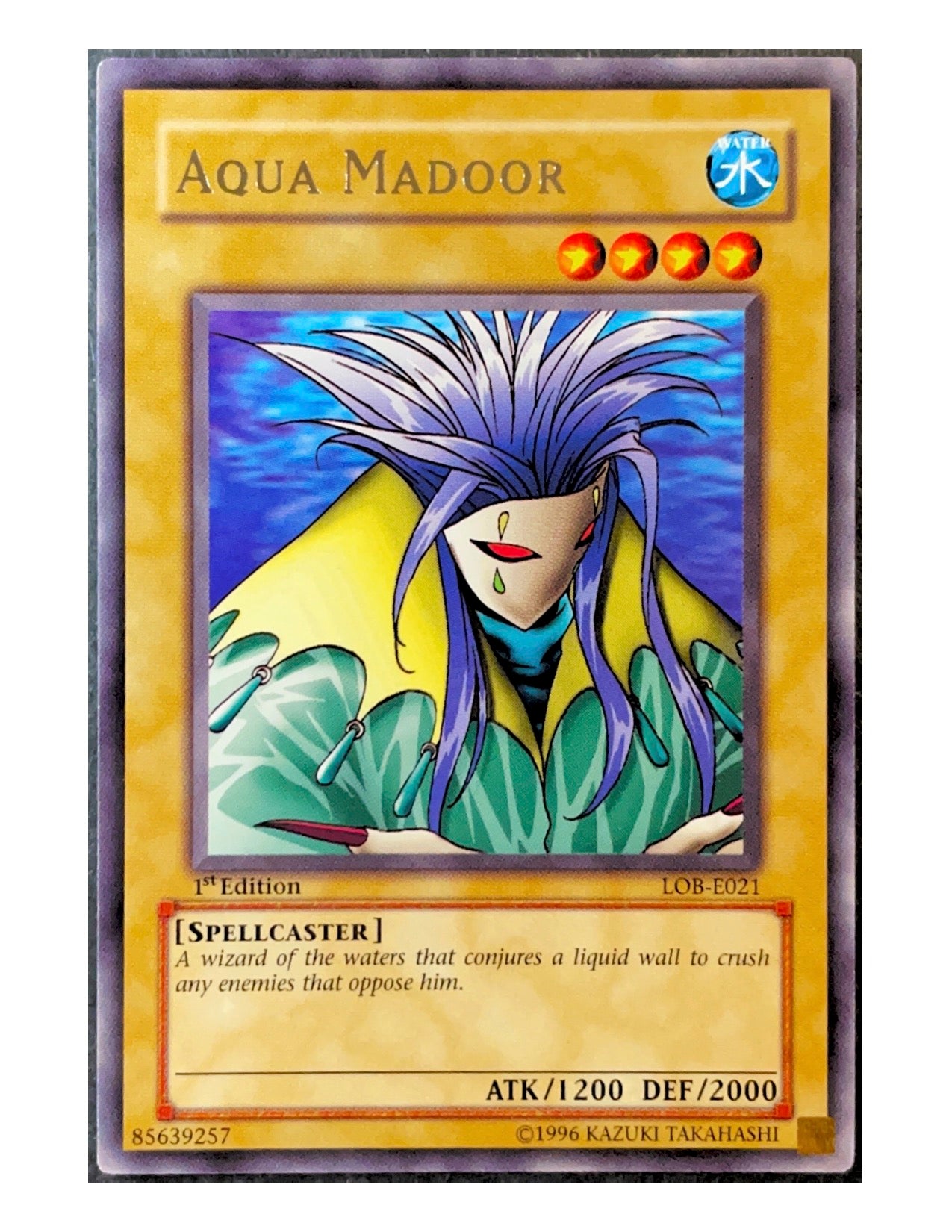 Aqua Madoor LOB-E021 Rare - 1st Edition