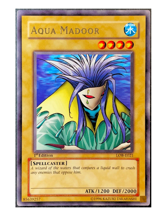 Aqua Madoor LOB-E021 Rare - 1st Edition