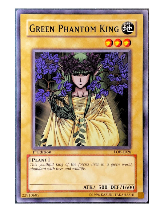 Green Phantom King LOB-E028 Common - 1st Edition