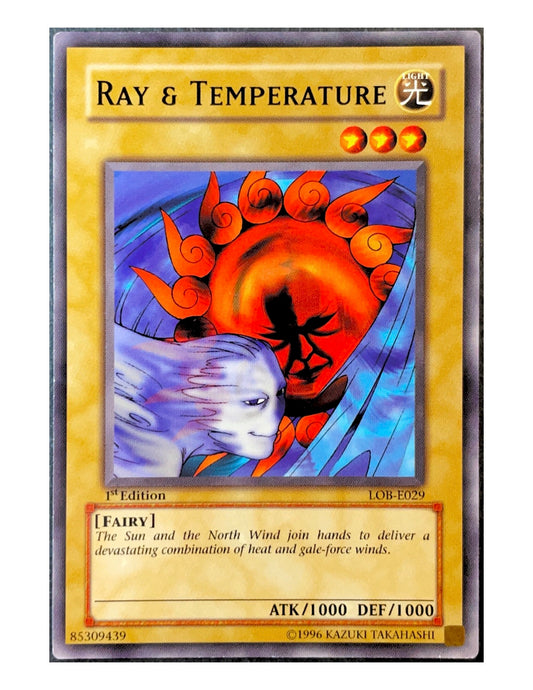 Ray & Temperature LOB-E029 Common - 1st Edition