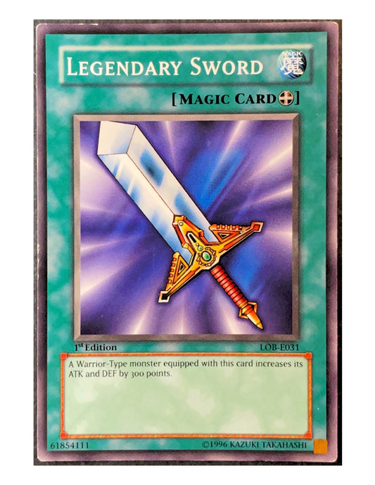 Legendary Sword LOB-E031 Common - 1st Edition