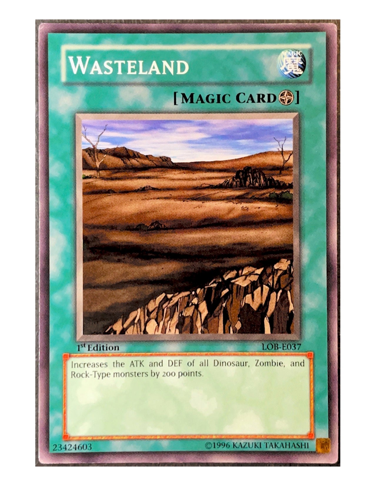 Wasteland LOB-E037 Common - 1st Edition
