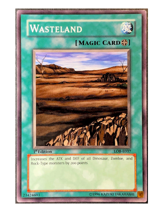Wasteland LOB-E037 Common - 1st Edition
