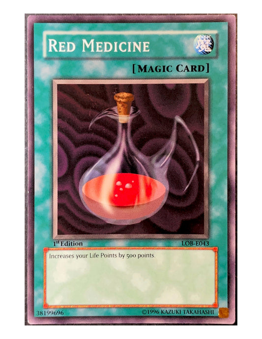 Red Medicine LOB-E043 Common - 1st Edition
