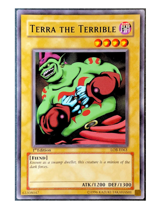 Terra The Terrible LOB-E063 Common - 1st Edition