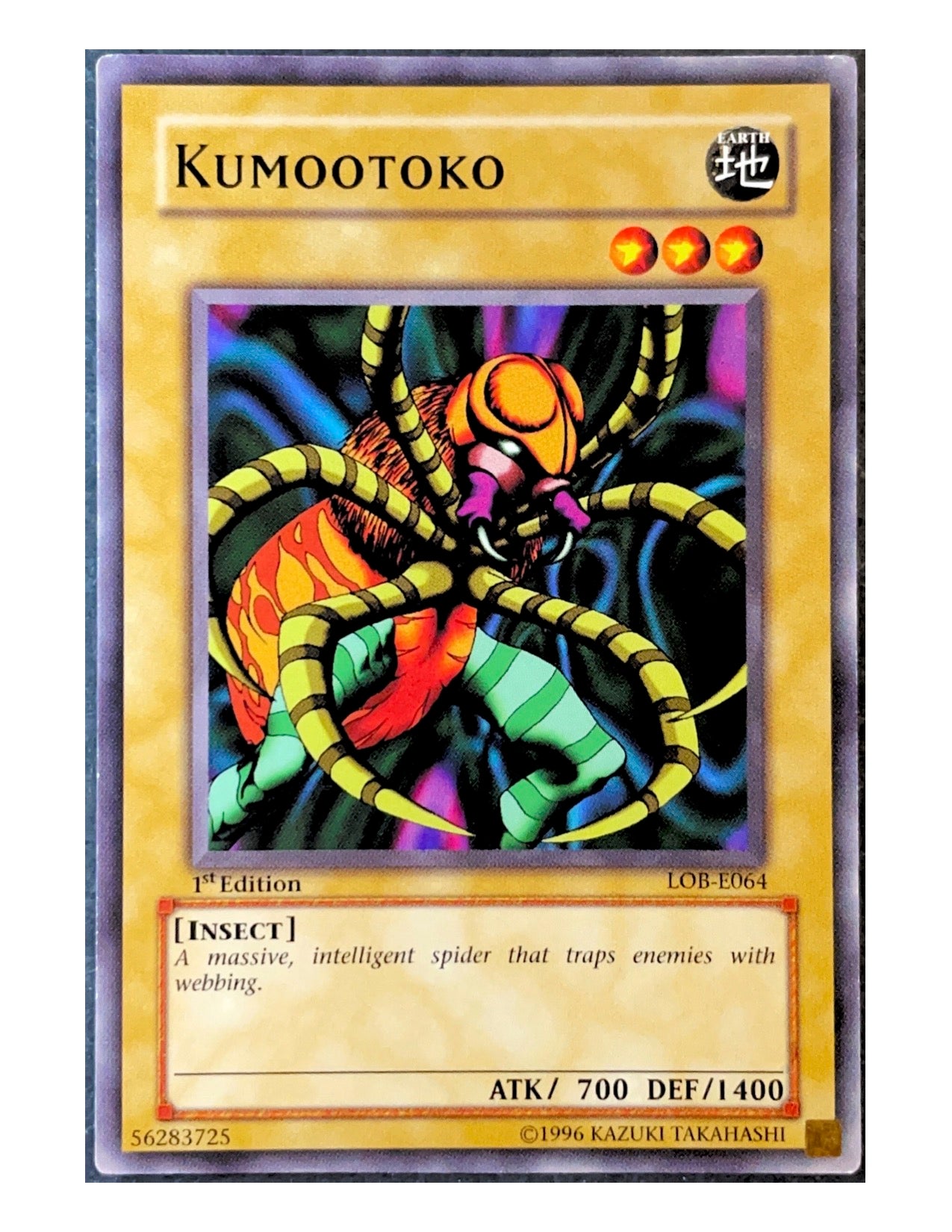 Kumootoko LOB-E064 Common - 1st Edition