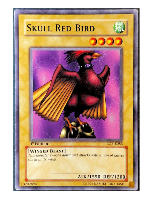 Skull Red Bird LOB-E085 Common - 1st Edition