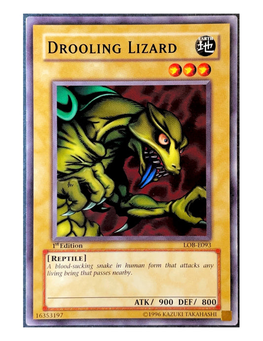 Drooling Lizard LOB-E093 Common - 1st Edition