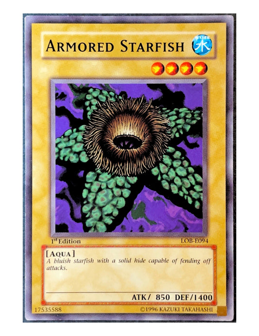 Armored Starfish LOB-E094 Common - 1st Edition