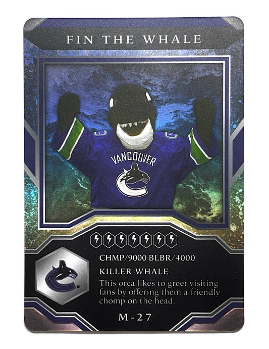 Fin The Whale 2021-22 Upper Deck MVP Mascots #M-27