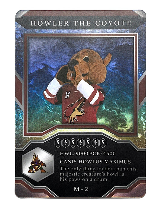 Howler The Coyote 2021-22 Upper Deck MVP Mascots #M-2
