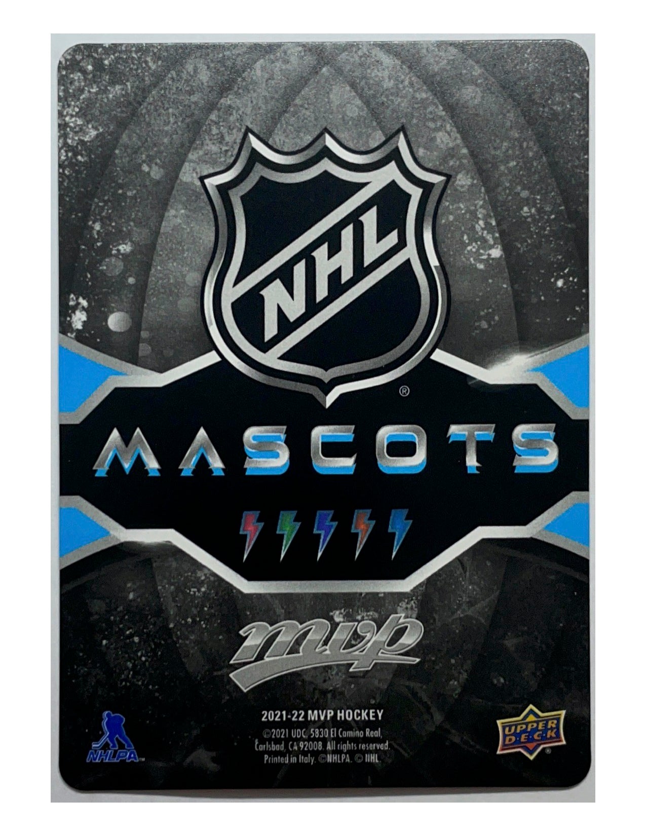 Stormy 2021-22 Upper Deck MVP Mascots Sparkle Variation #M-6