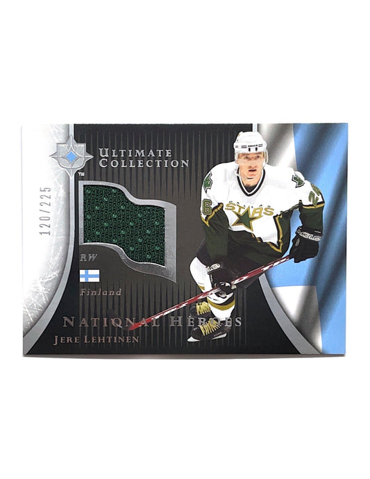 Jere Lehtinen 2005-06 Upper Deck Ultimate Collection National Heroes Jersey #NHJ-JL - 120/225