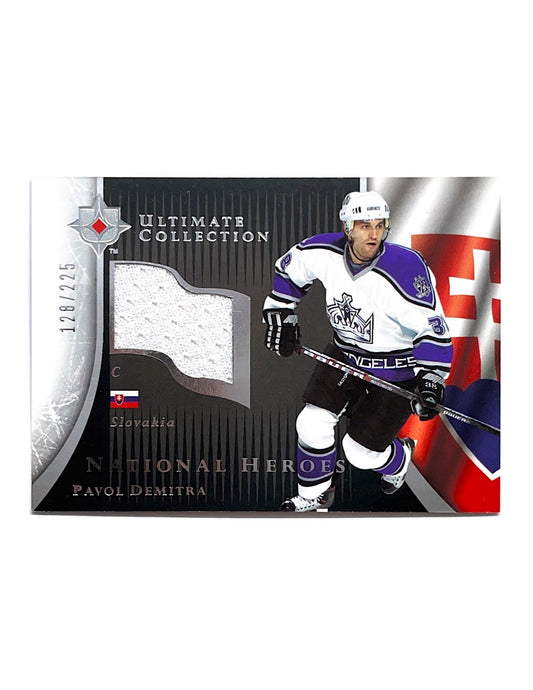 Pavol Demitra 2005-06 Upper Deck Ultimate Collection National Heroes Jersey #NHJ-PA - 128/225