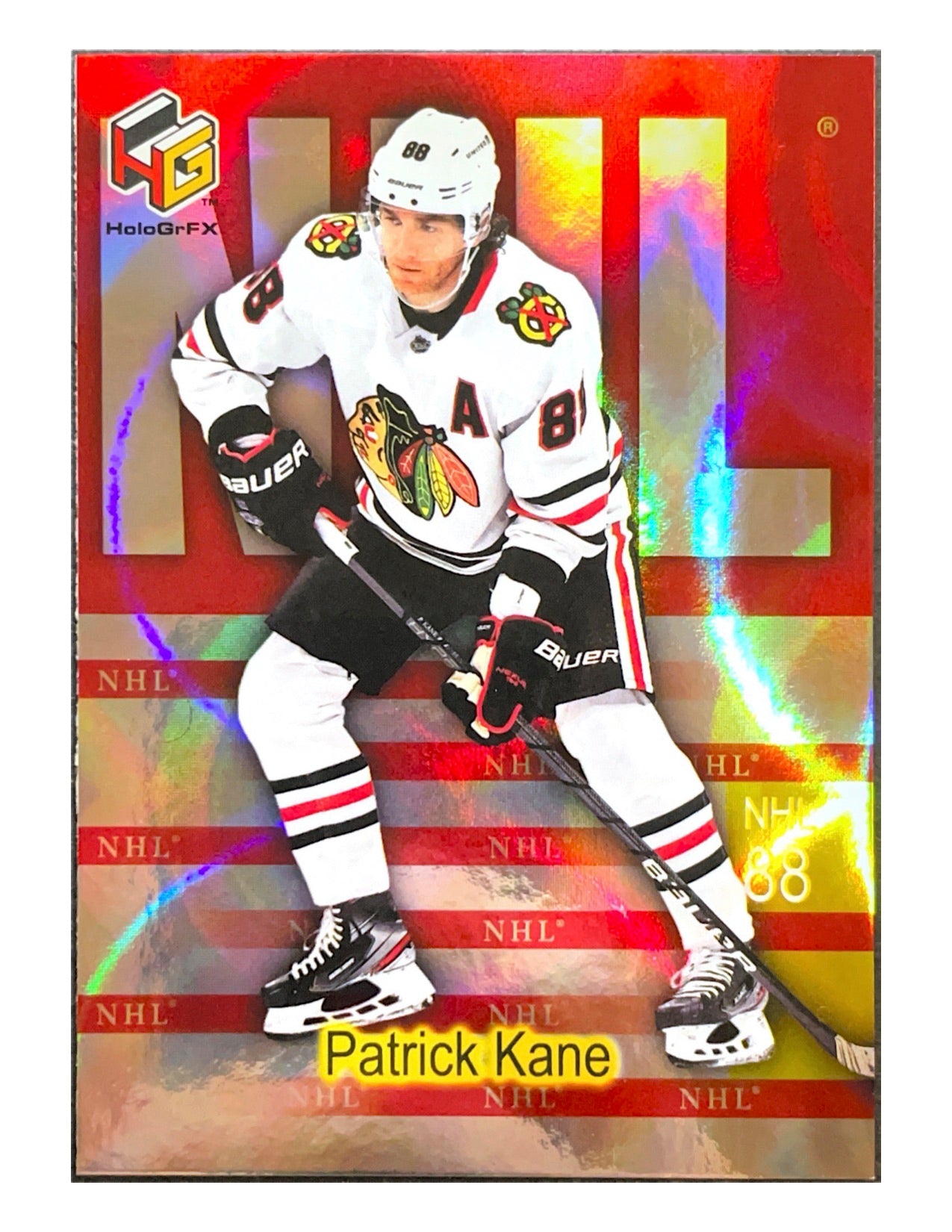 Patrick Kane 2020-21 Upper Deck Extended Series HoloGrFX NHL #NHL-13