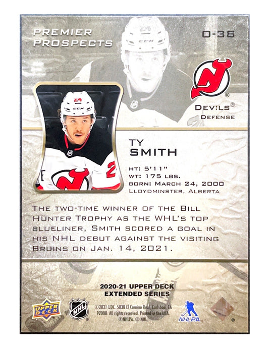 Ty Smith 2020-21 Upper Deck Extended Series Ovation #O-38